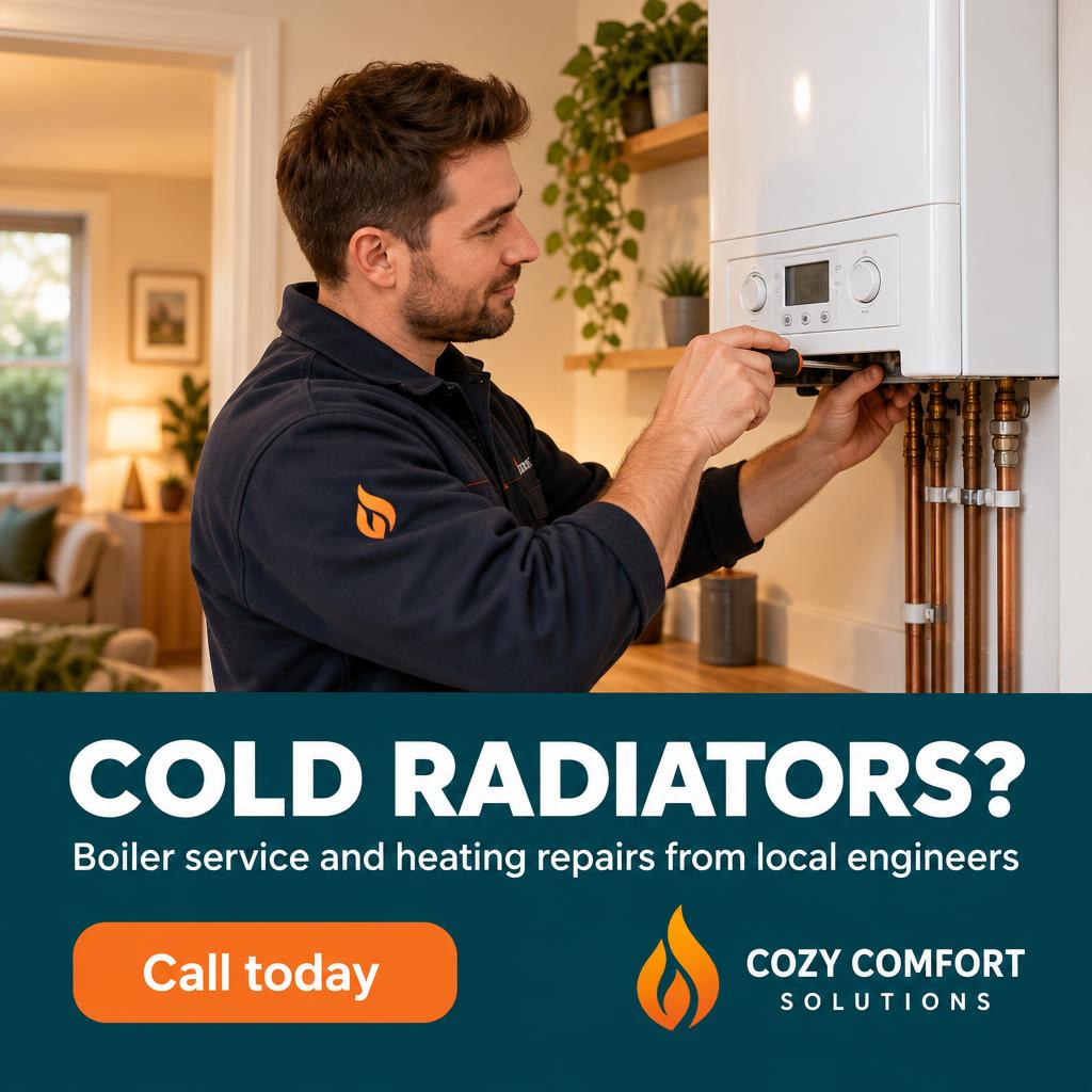 Cozy Comfort Solutions Meta ad: Cold radiators?
